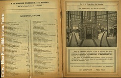 A la grande fabrique Esders - Bruxelles. Et 1910