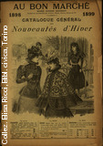 Au bon march - Bruxelles. cataloghi datati. Nouveauts d'hiver 1898-1899 - Catalogue gnral