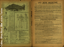 Au bon march - Bruxelles. cataloghi datati. Nouveauts d'hiver 1899-1900 - Catalogue gnral