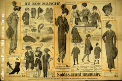 Au bon march - Bruxelles. cataloghi non datati. Lundi 5 janvier et jours suivants - Soldes avant inventaire