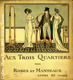 Aux trois quartiers - Paris. non datati. Lundi 21 mars - Robes et manteaux