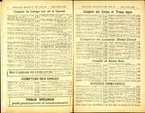 Grande maison de deuil - Bruxelles. Saison d't 1899 - Specialit de noir