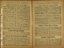 Grande maison de deuil - Bruxelles. Saison d't 1899 - Specialit de noir. Saison d'hiver 1901-1902 - Specialit de noir