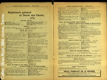 Grande maison de deuil - Bruxelles. Saison d't 1899 - Specialit de noir. Saison d'hiver 1901-1902 - Specialit de noir