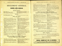 Grande maison de deuil - Bruxelles. Saison d't 1902 - Specialit de noir