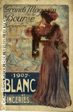Grands magasins de la Bourse - Bruxelles. datati. 1907 - Blanc et lingeries
