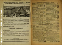 Grands magasins du Louvre - Paris. Saison d't 1910