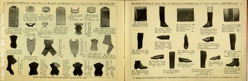 Maison Royale - Bruxelles. Catalogue spcial de vetements et accessoires pour la livre 1