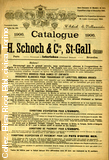 Schoch - St.Gall. Catalogue 1906